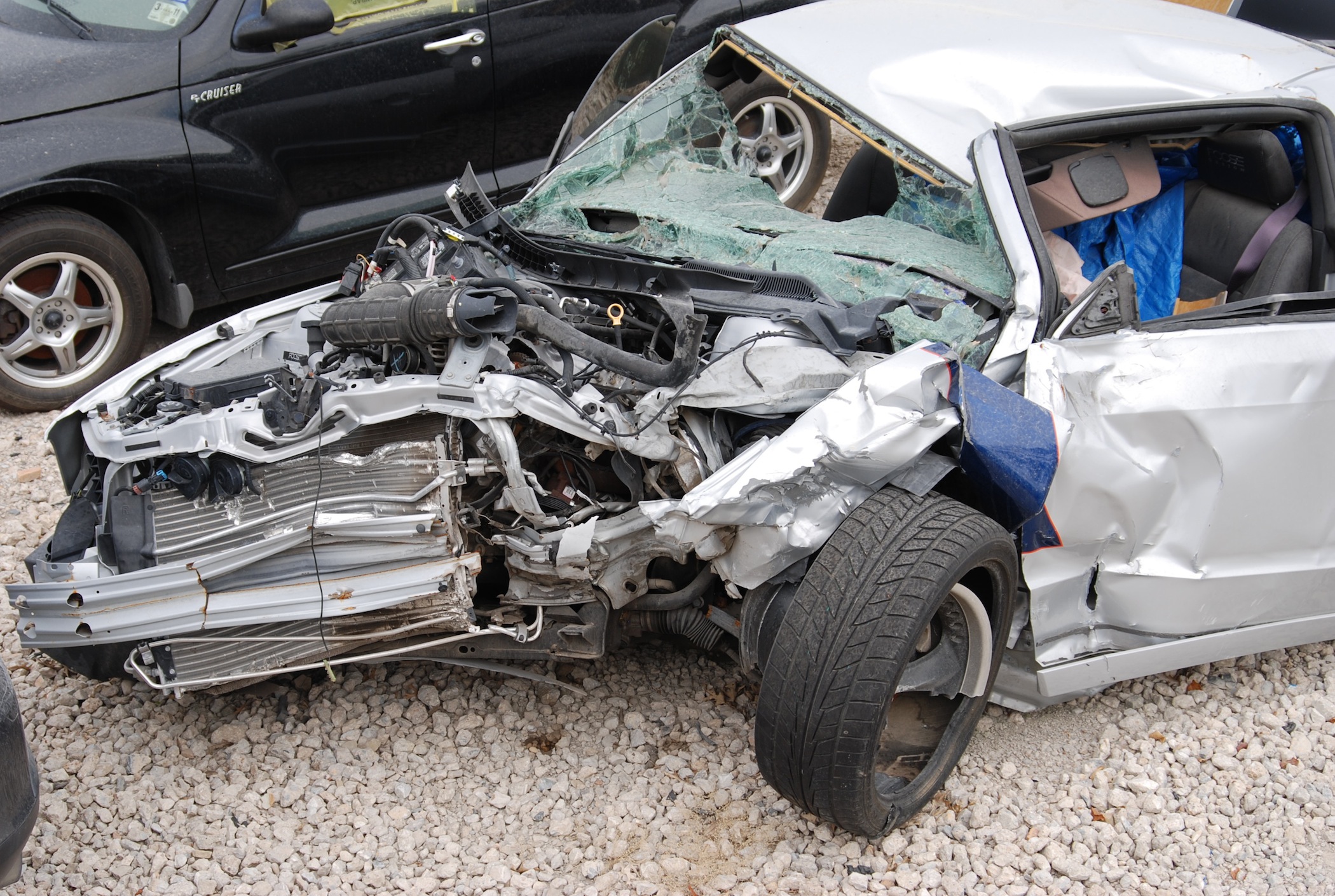 vehicle rescue, head-on collision, extrication, vehicle rescue size-up